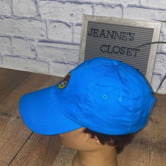 Buc-ees blue strap back hat cap - Picture 3 of 7